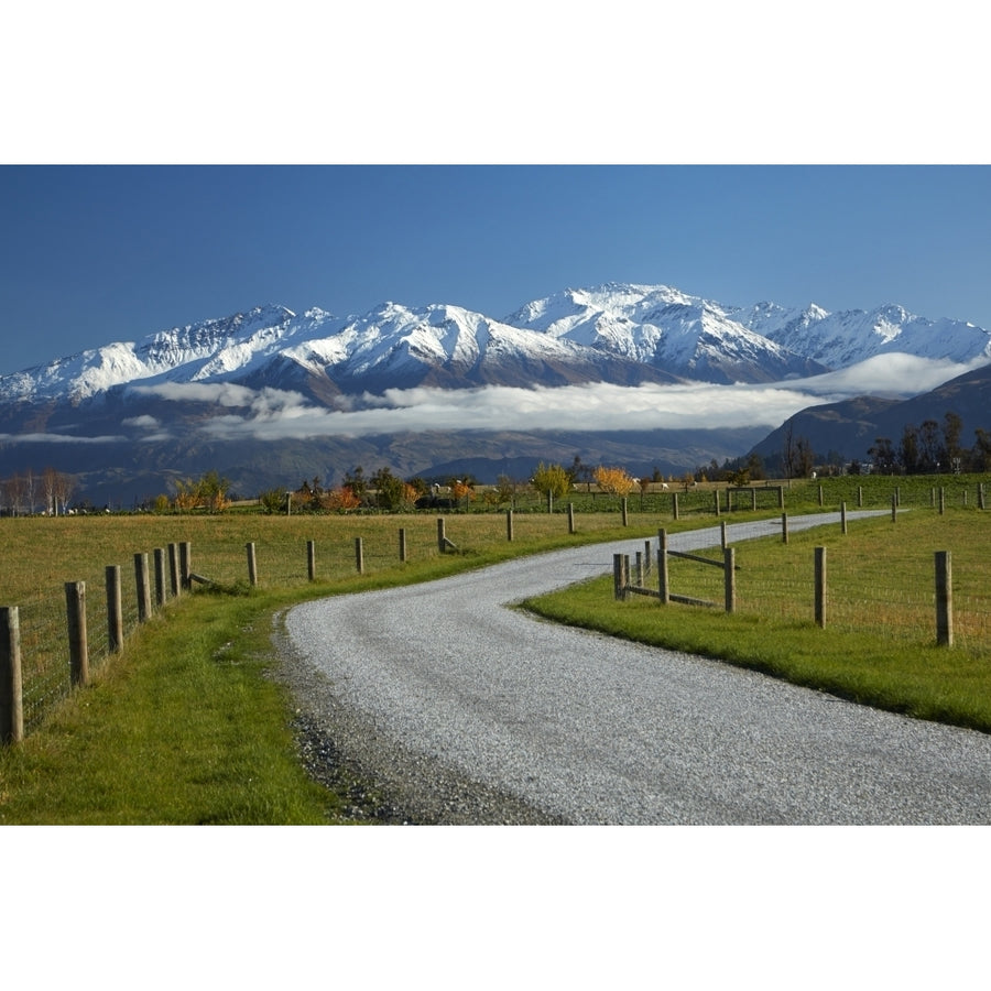 Buchanan Peaks Wanaka Otago South Island Zealand Poster Print by David Wall Image 1