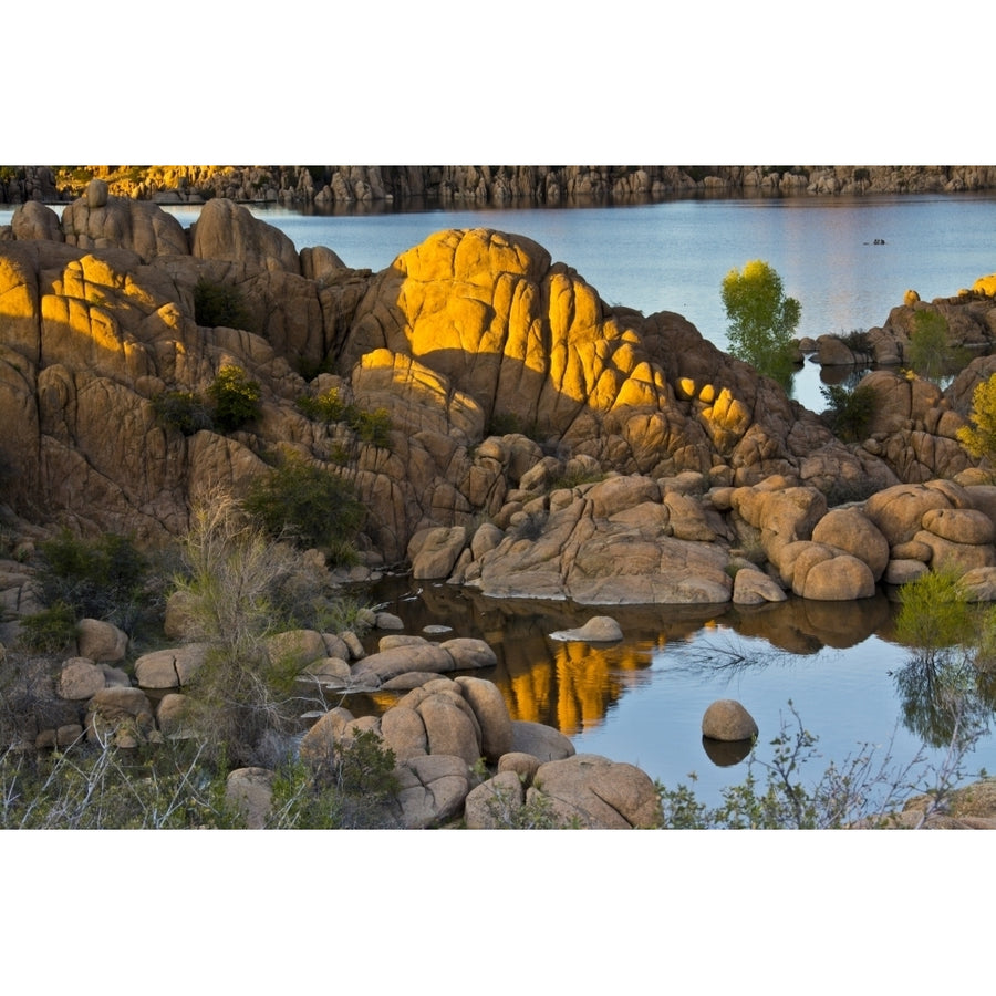 Granite Dells Watson Lake Prescott Arizona USA Poster Print by Michel Hersen Image 1