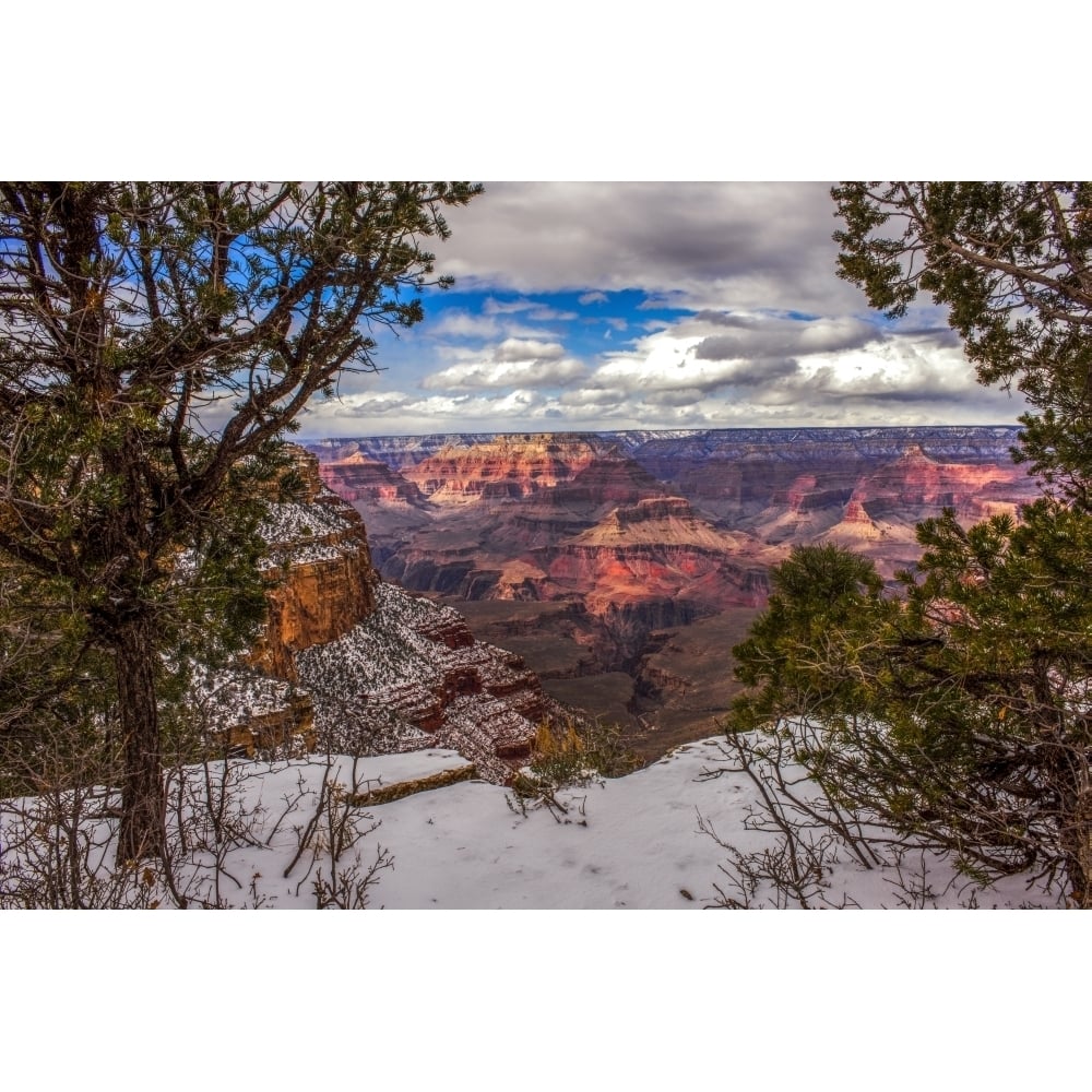 USA Arizona Grand Canyon National Park South Rim Poster Print by Peter Hawkins Image 1