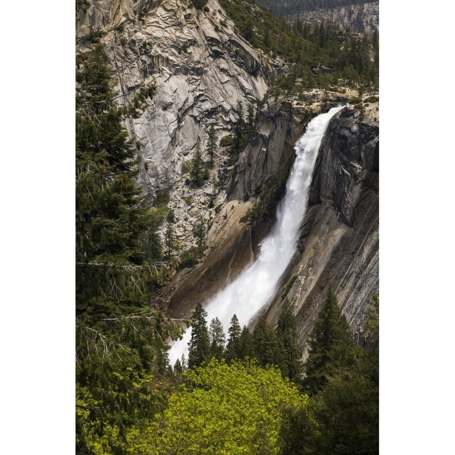 Nevada Fall Yosemite National Park California USA Poster Print by Russ Bishop Image 1