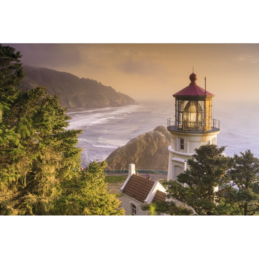 Heceta Head Lighthouse Devils Elbow State Park Oregon Coast Poster Print by Stuart Westmorland Image 1