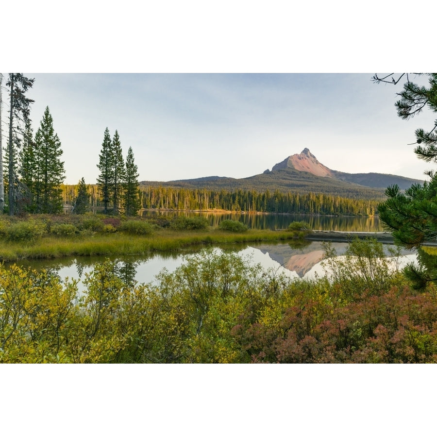 Big Lake Willamette National Forest Mt. Washington Central Oregon Poster Print by Stuart Westmorland Image 1