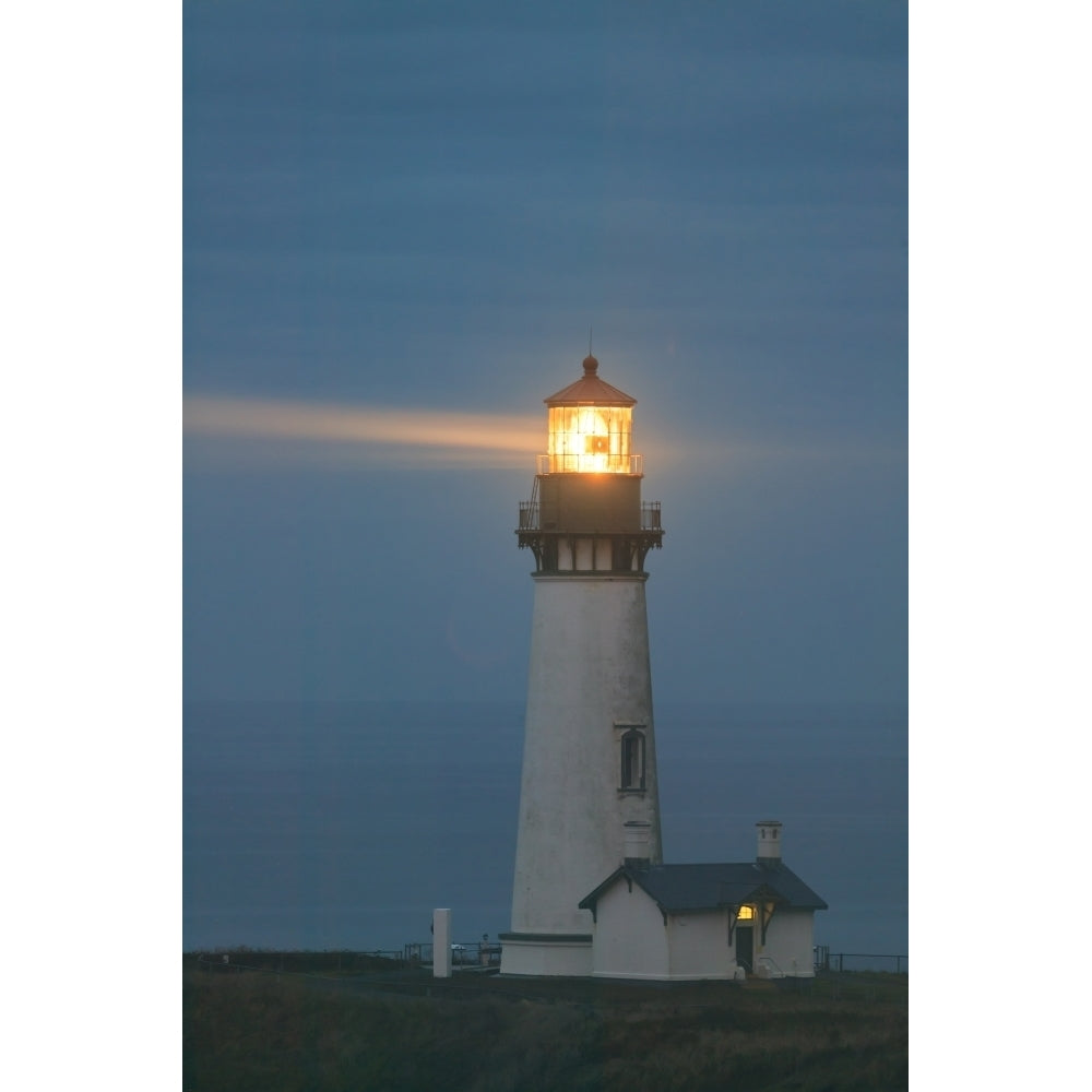 Yaquina Head Lighthouse near Newport Oregon Coast Poster Print by Stuart Westmorland Image 1