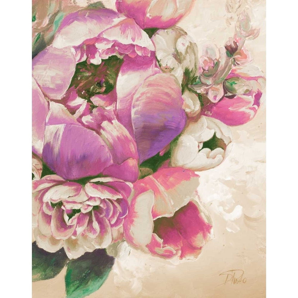 Beautiful Bouquet of Peonies in Pink I Poster Print by Patricia Pinto Image 1