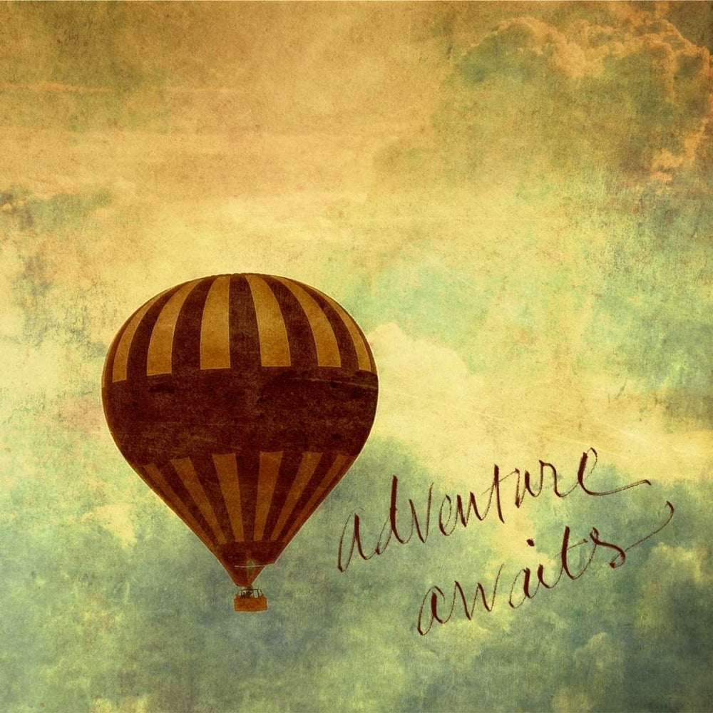 Adventure Awaits Poster Print by Gail Peck Image 1