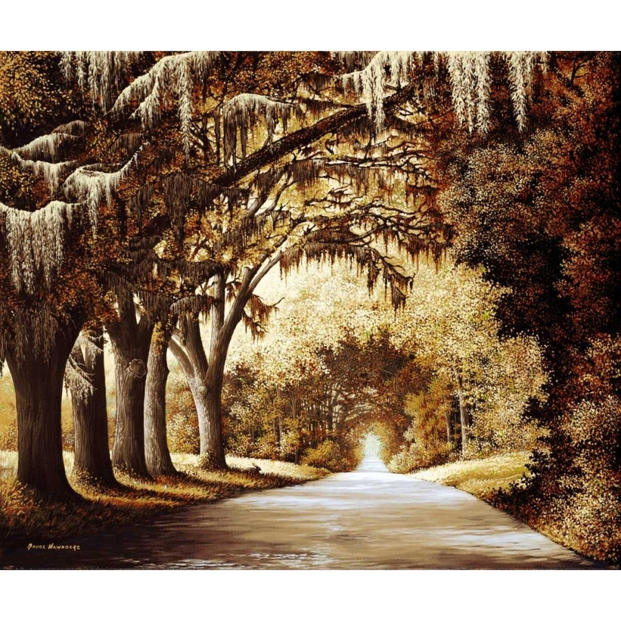 Down The Autumn Rabbit Hole Poster Print by Bruce Nawrocke Image 1