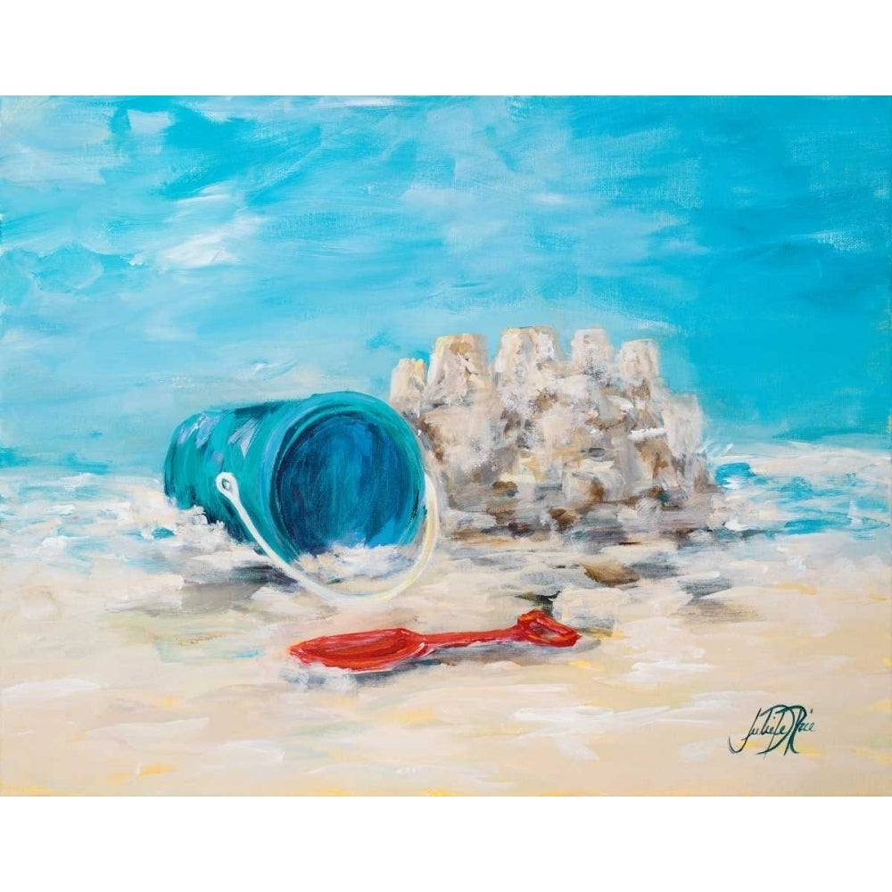 Sandcastles II Poster Print by Julie DeRice Image 1