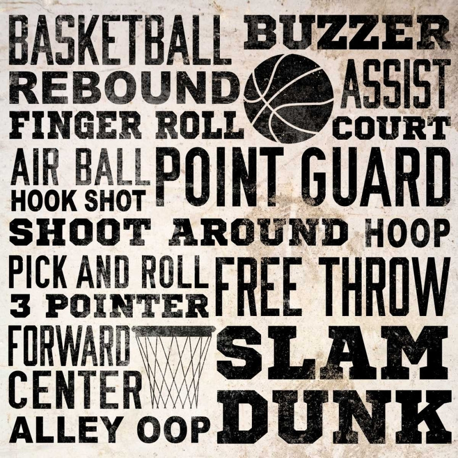 Sports Type II Poster Print by SD Graphics Studio Image 1