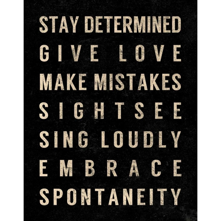 Motivational Type III Poster Print by SD Graphics Studio Image 1