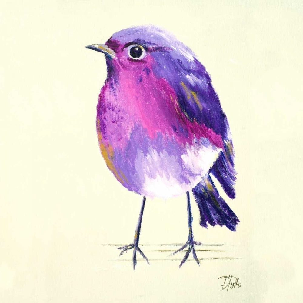 Purple Bird II Poster Print by Patricia Pinto Image 1