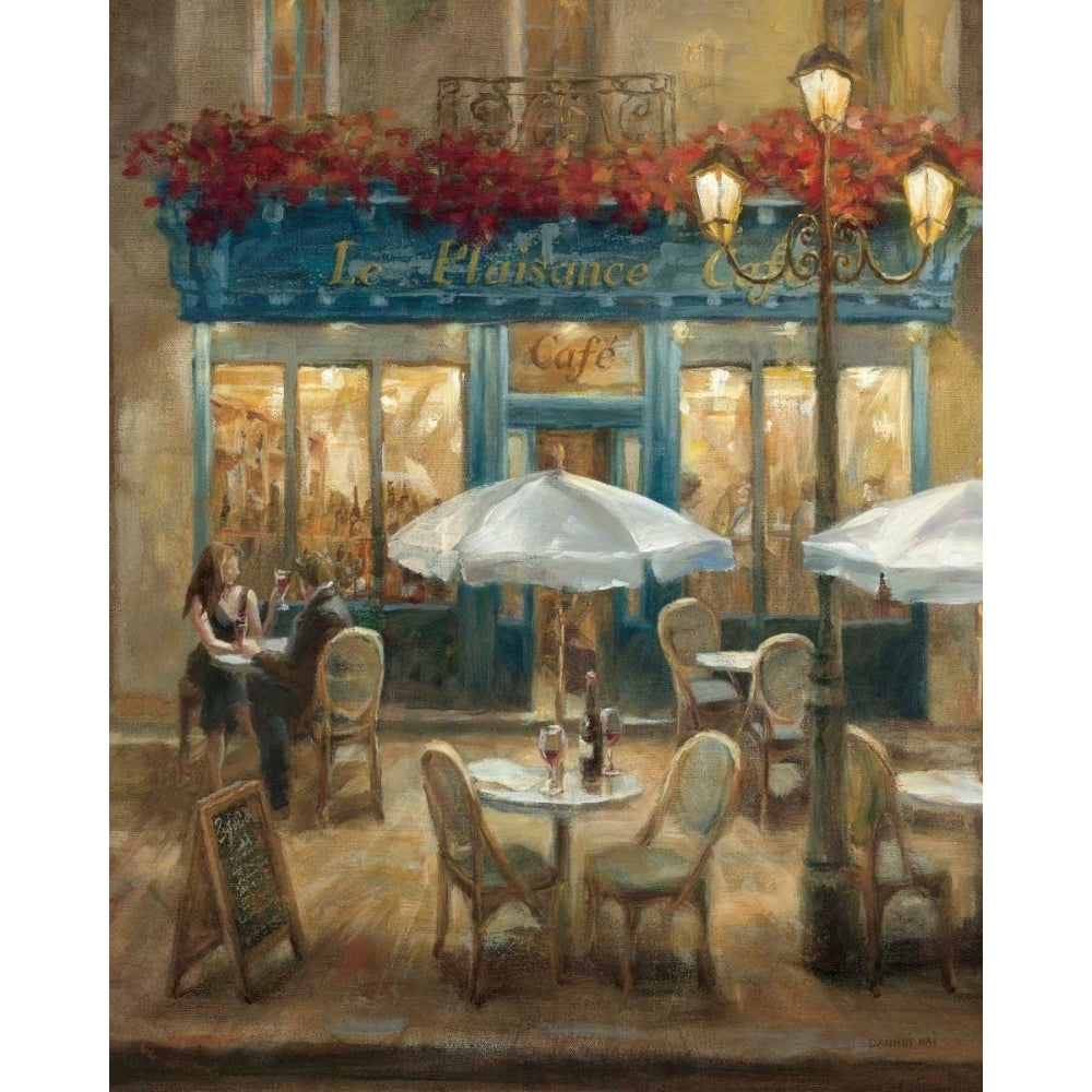 Paris Cafe I Crop Poster Print by Danhui Nai Image 1