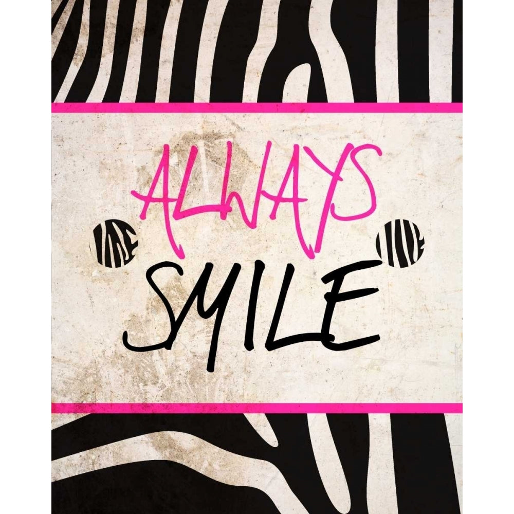 Zebra Sayings I Poster Print by SD Graphics Studio Image 1