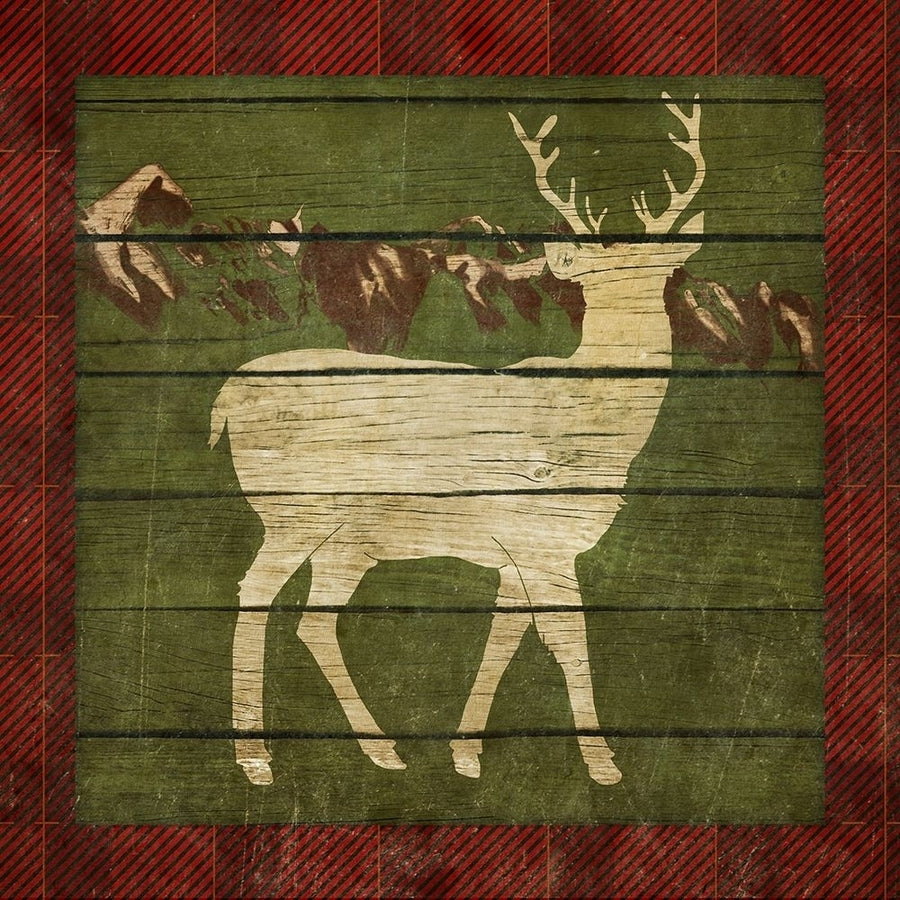 Rustic Nature on Plaid II Poster Print by Andi Metz Image 1