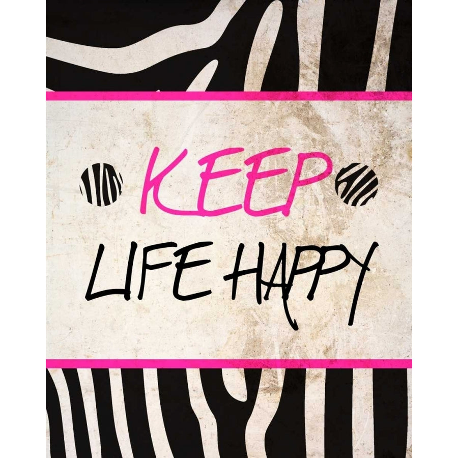 Zebra Sayings II Poster Print by SD Graphics Studio Image 1