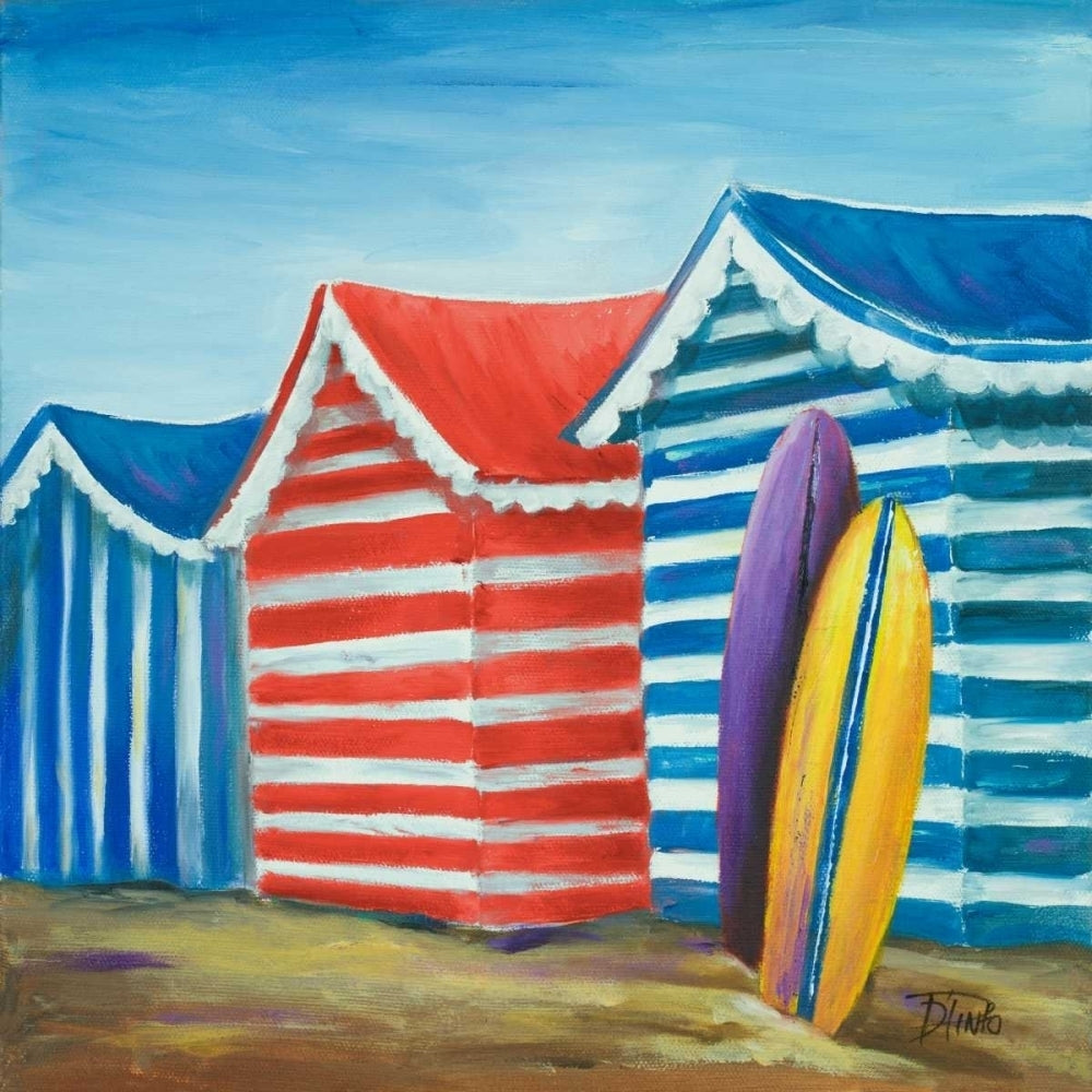 Summer Beach Cabana I Poster Print by Patricia Pinto Image 1