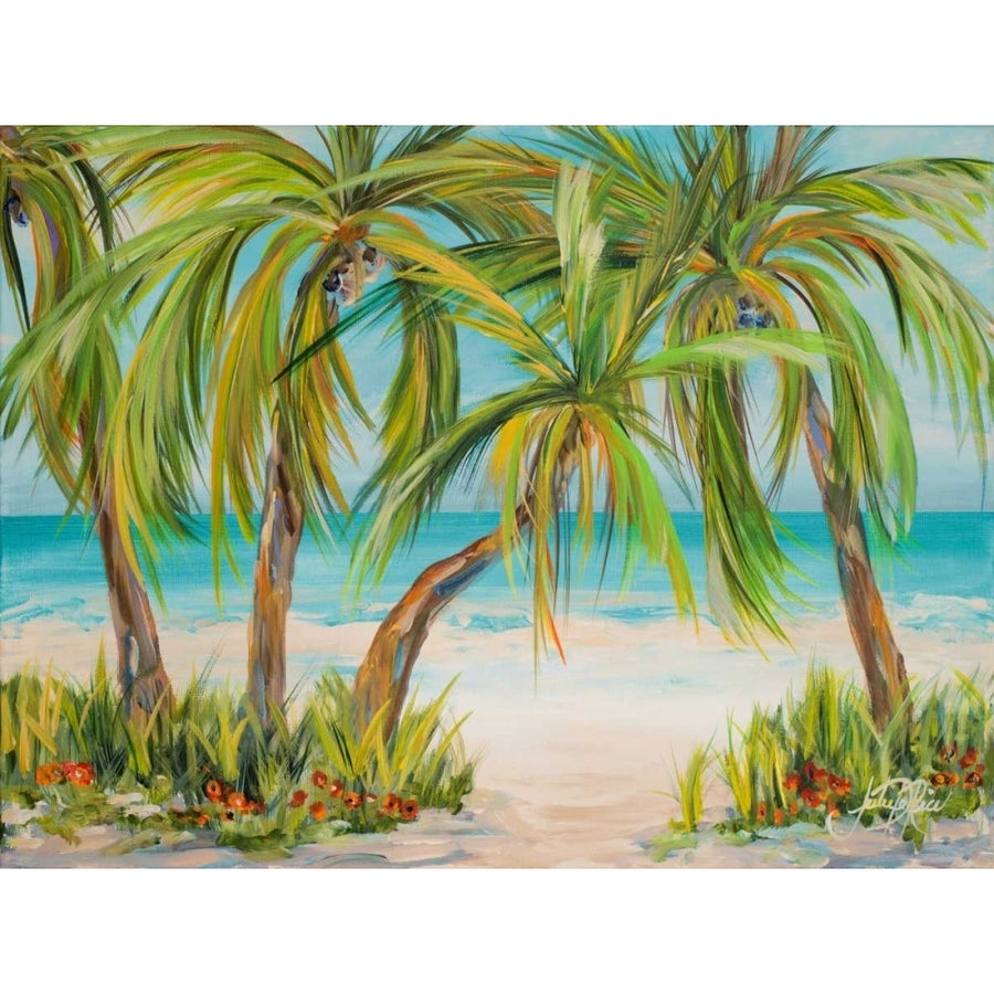 Palm Life Poster Print by Julie DeRice Image 1