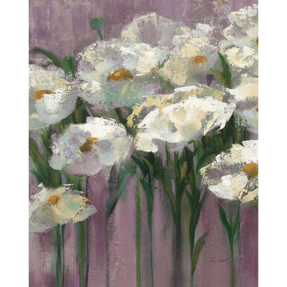 Anemones by the Lake Purple II Poster Print by Silvia Vassileva Image 1