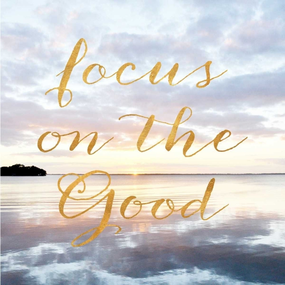 Focus on the Good Poster Print by Bruce Nawrocke Image 1