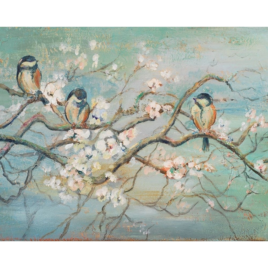 Spring Branch with Birds Poster Print by Patricia Pinto 10780AF Image 1