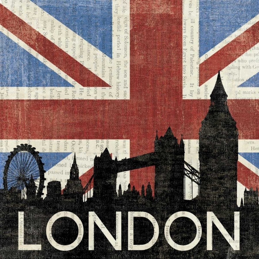 London Poster Print by Moira Hershey Image 1