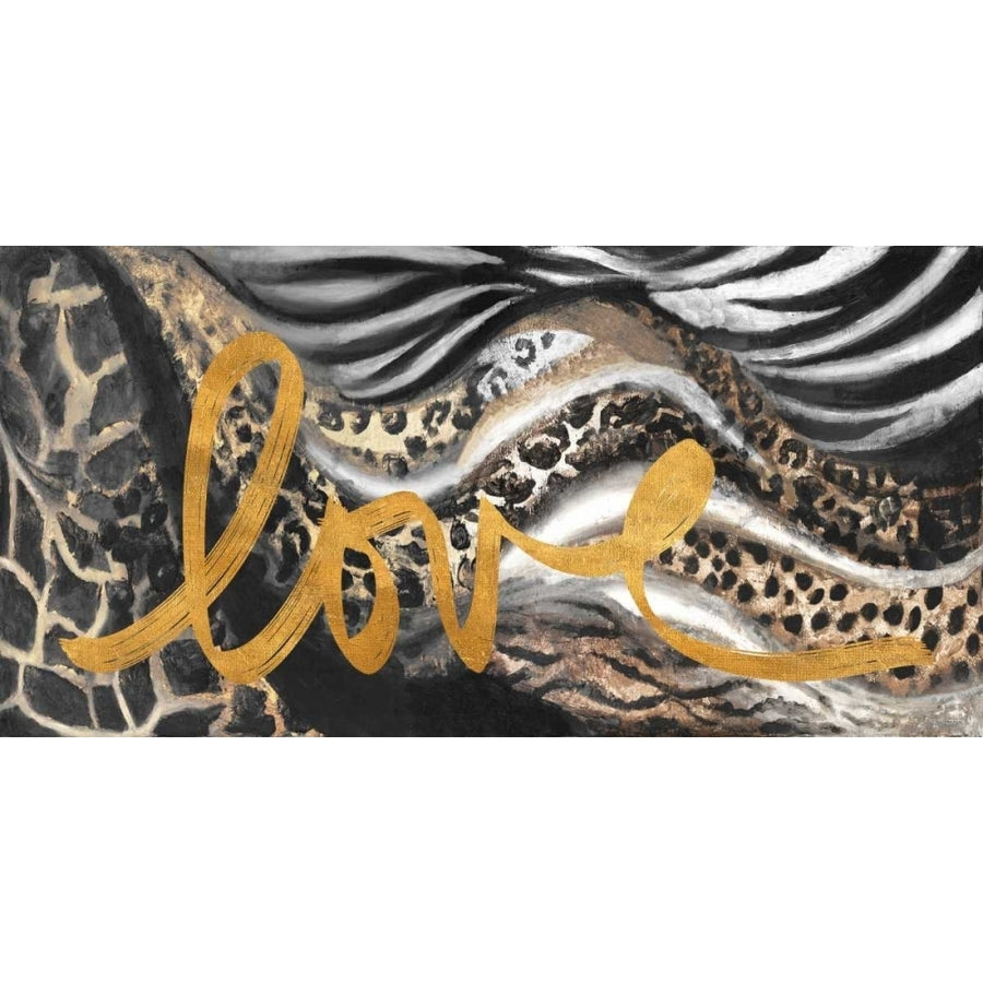 African Touch Love Poster Print by Patricia Pinto Image 1