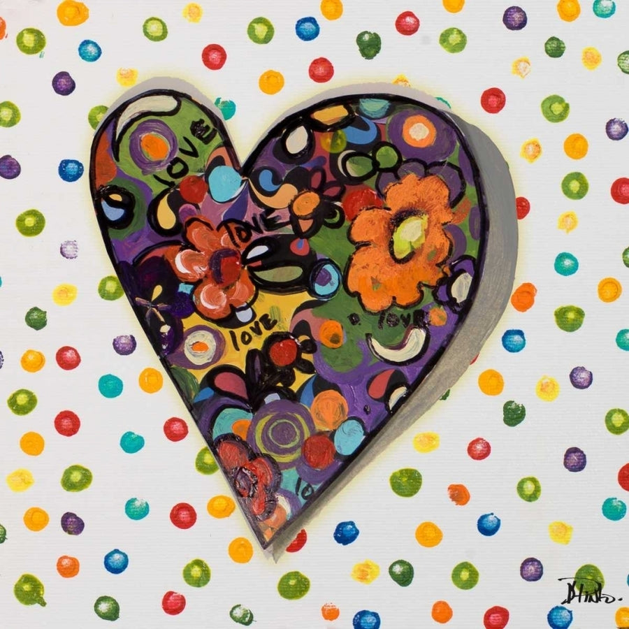 Hearts of Love I Poster Print by Patricia Pinto Image 1