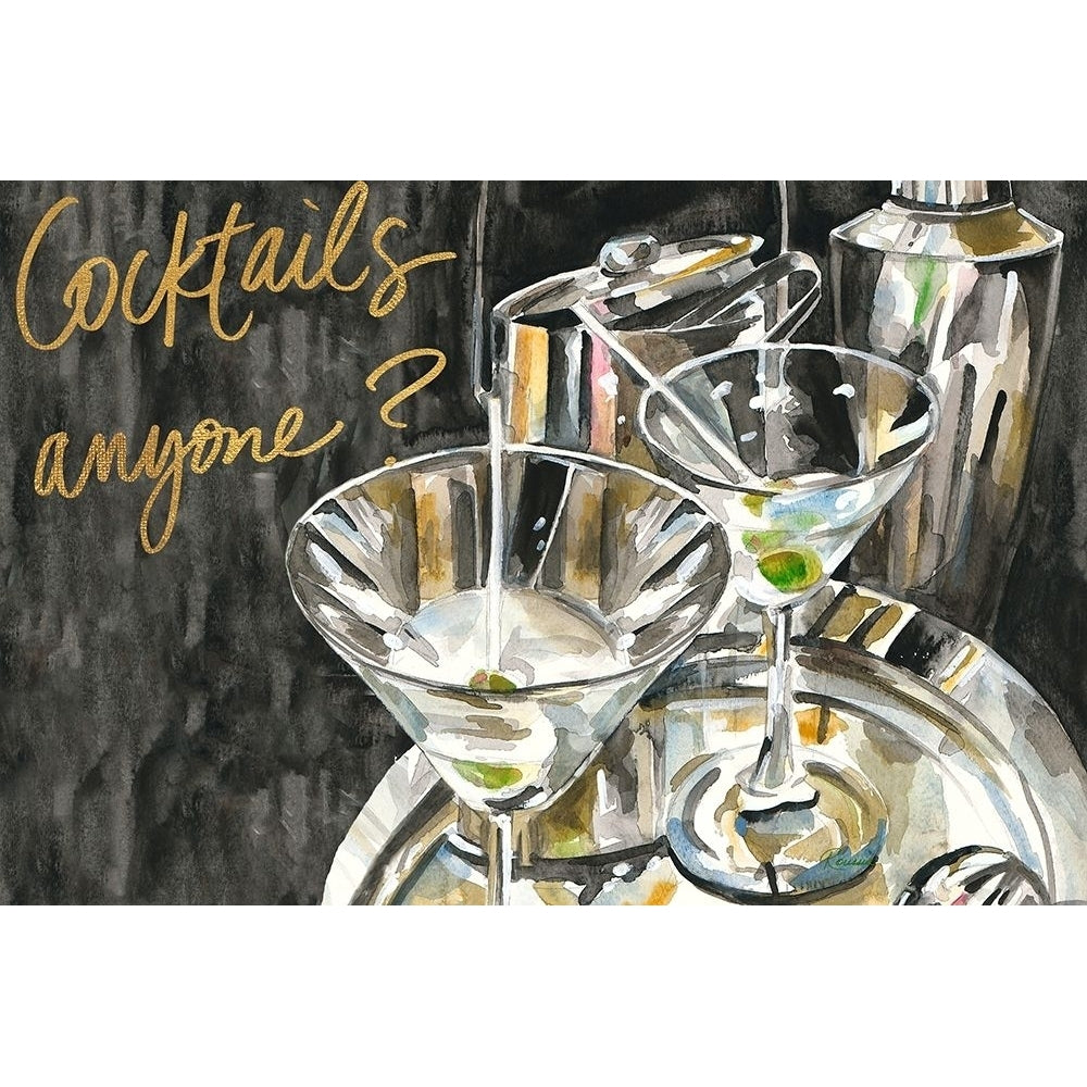 Cocktails Anyone? Poster Print by Heather A. French-Roussia 10880KB Image 1