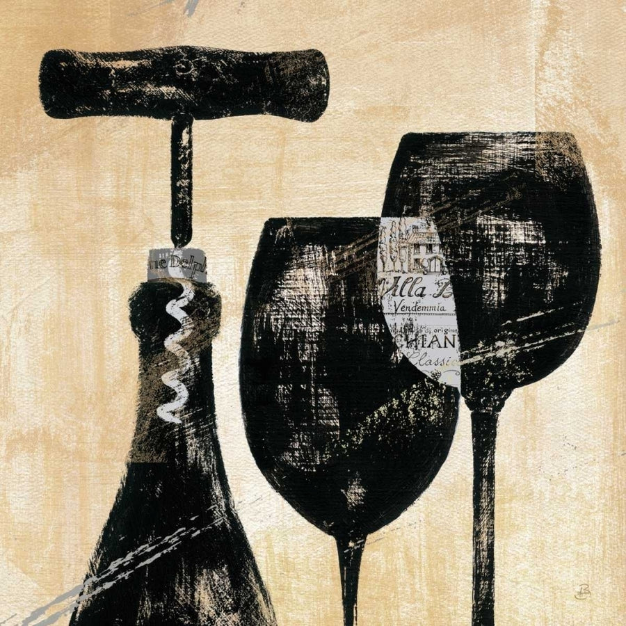 Wine Selection II Poster Print by Daphne Brissonnet Image 1