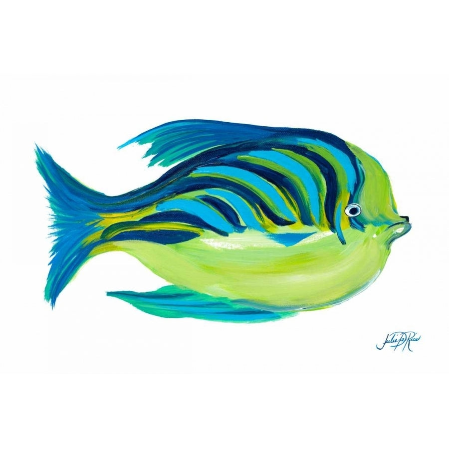 Fishy I Poster Print by Julie DeRice Image 1