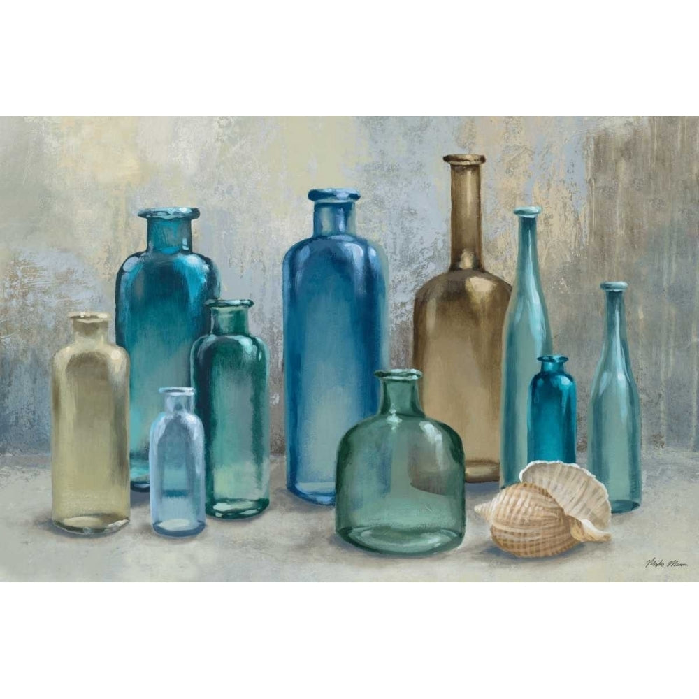 Glass Bottles Poster Print by Michael Marcon Image 1