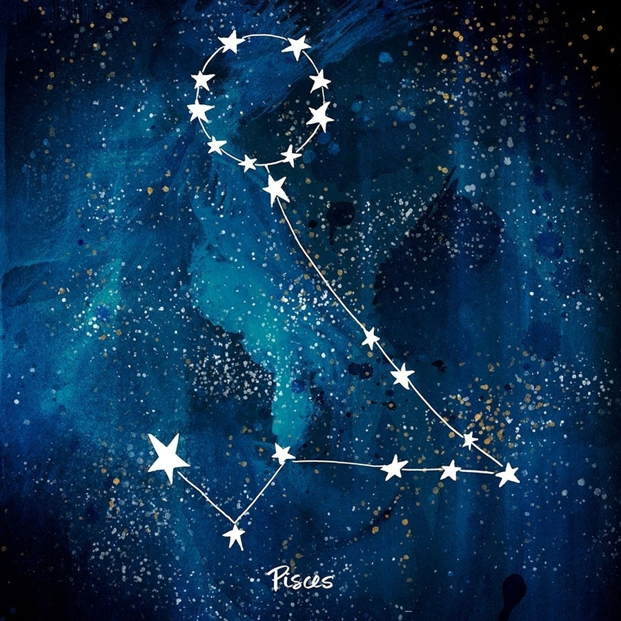 Pisces Poster Print by Kat Papa Image 1