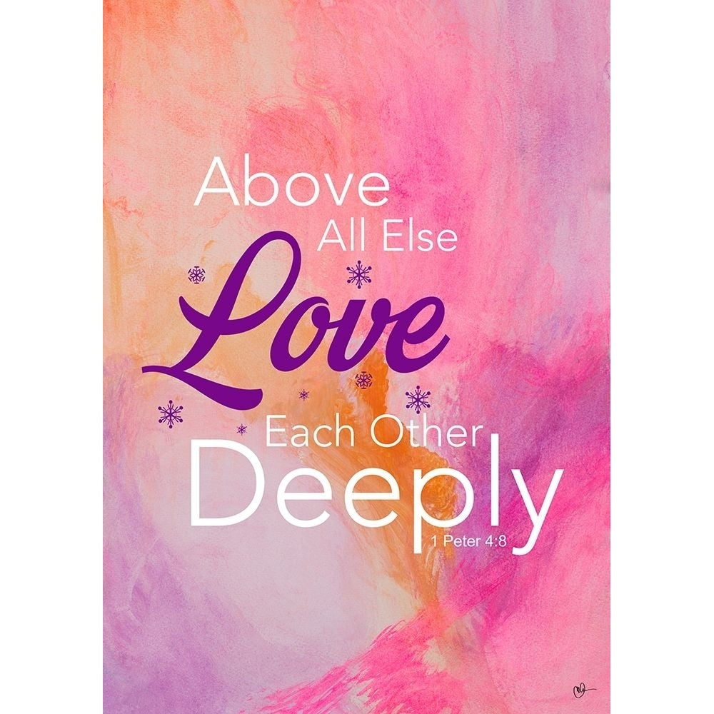 Love Deeply Poster Print by Kat Papa Image 1