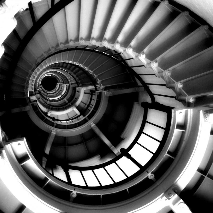 Spiral Staircase Poster Print by Gail Peck Image 1