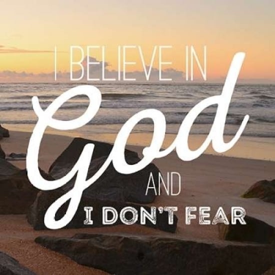 I Believe in God Poster Print by Gail Peck Image 1