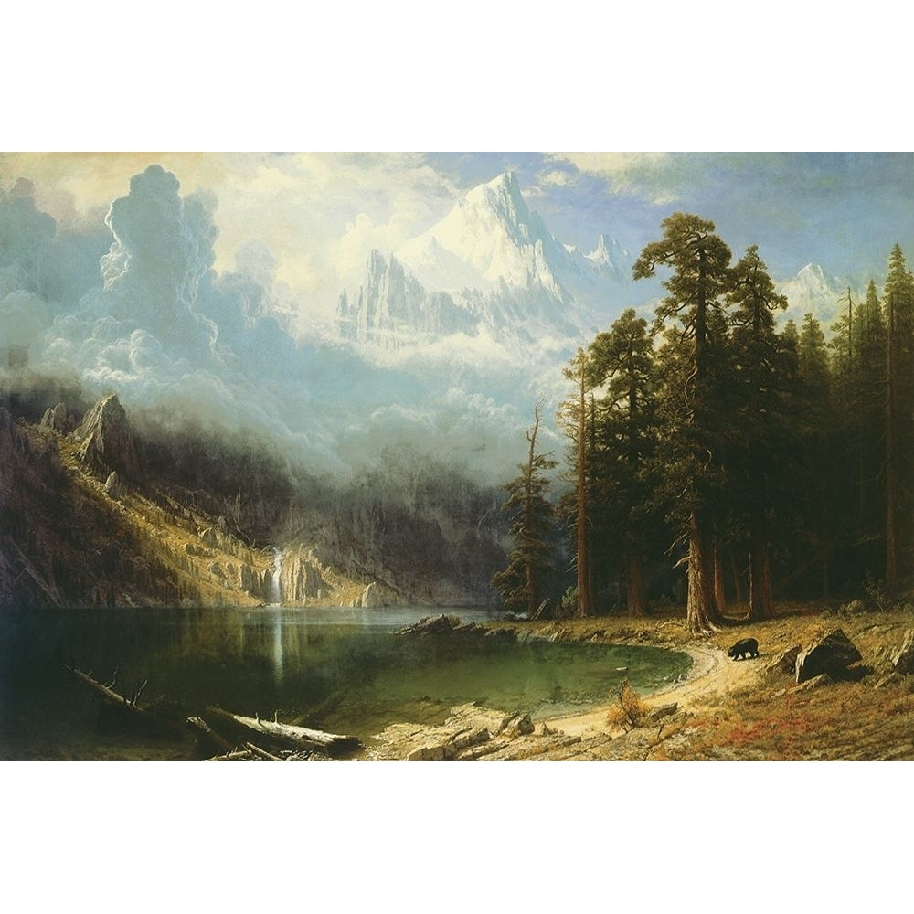 Mount Corcoran Poster Print by Albert Bierstadt Image 1