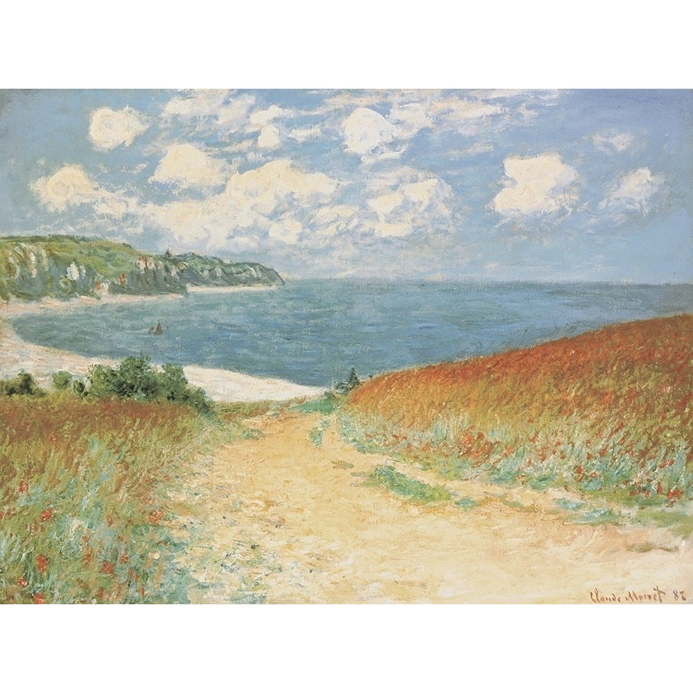 Chemin Dans Les BlS ? Pourville 1882 Poster Print by Claude Monet Image 2