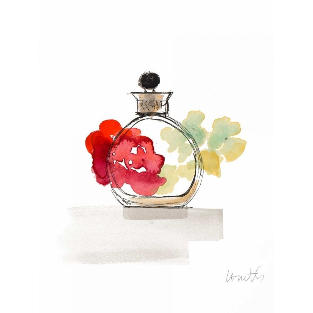 Crystal Watercolor Perfume III Poster Print by Lanie Loreth Image 1