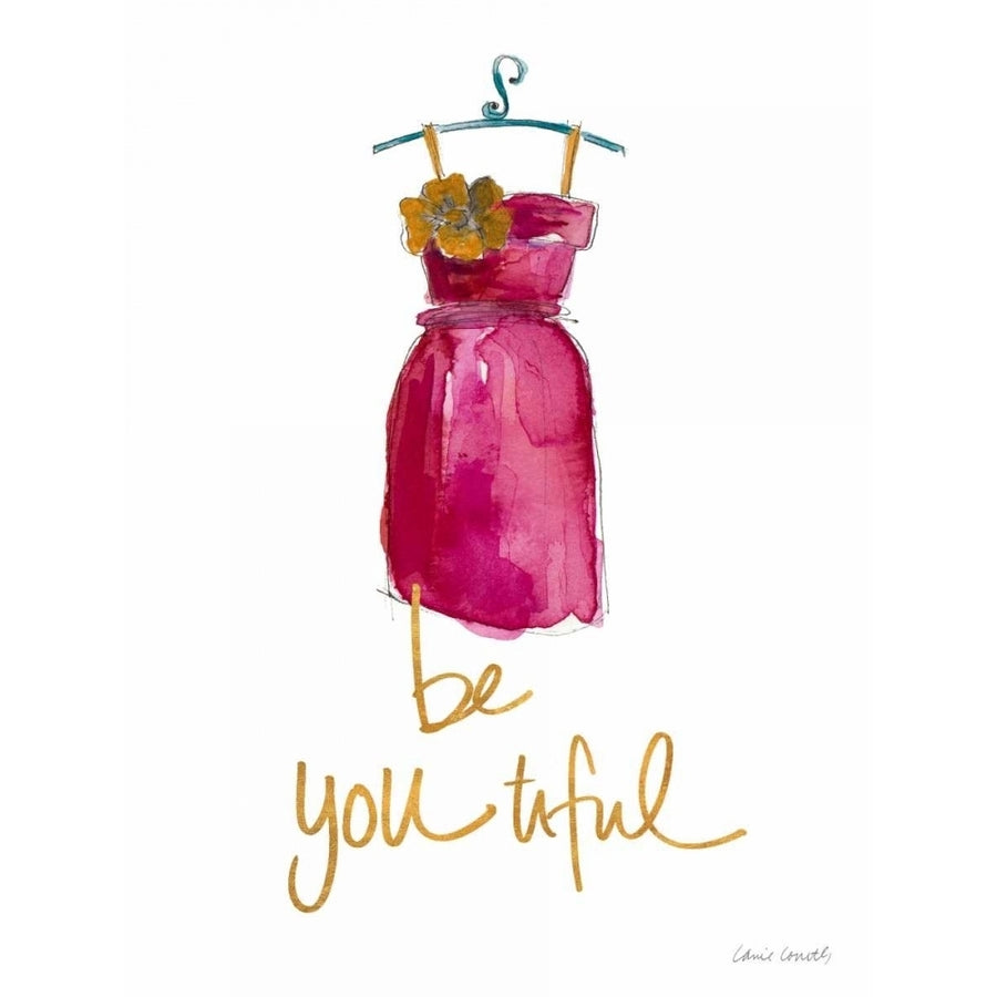 Be you tiful Dress Poster Print by Lanie Loreth Image 1