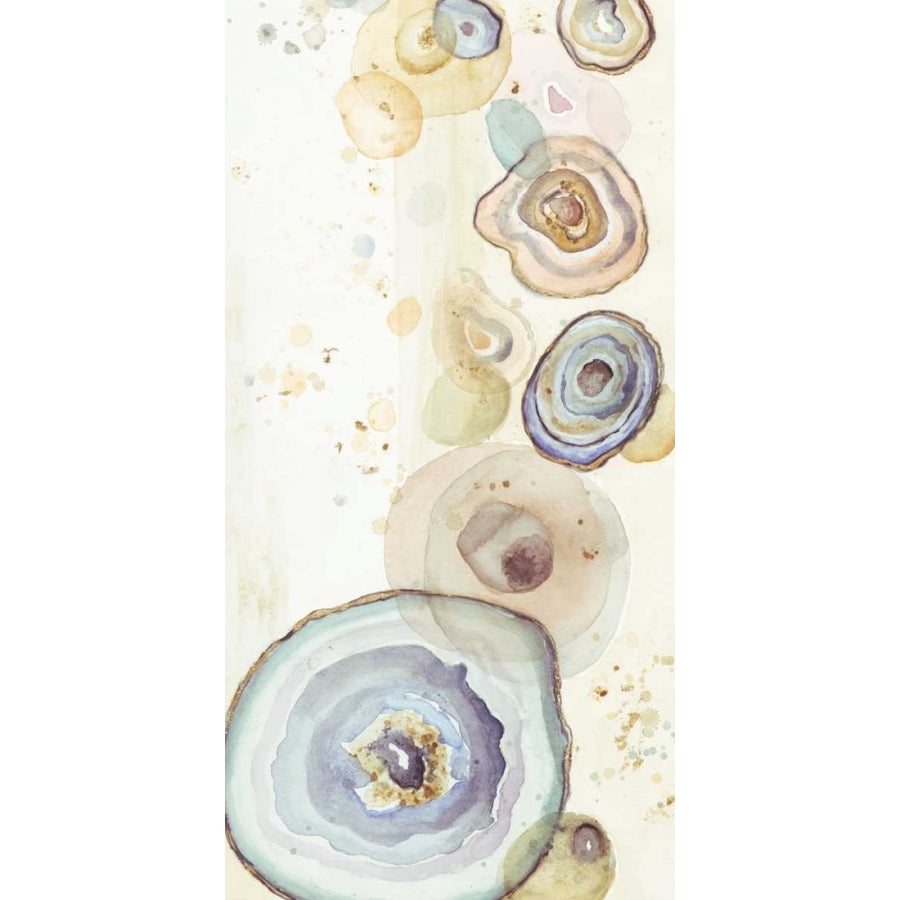 Tall Agates Flying Watercolor Poster Print by Patricia Pinto Image 1