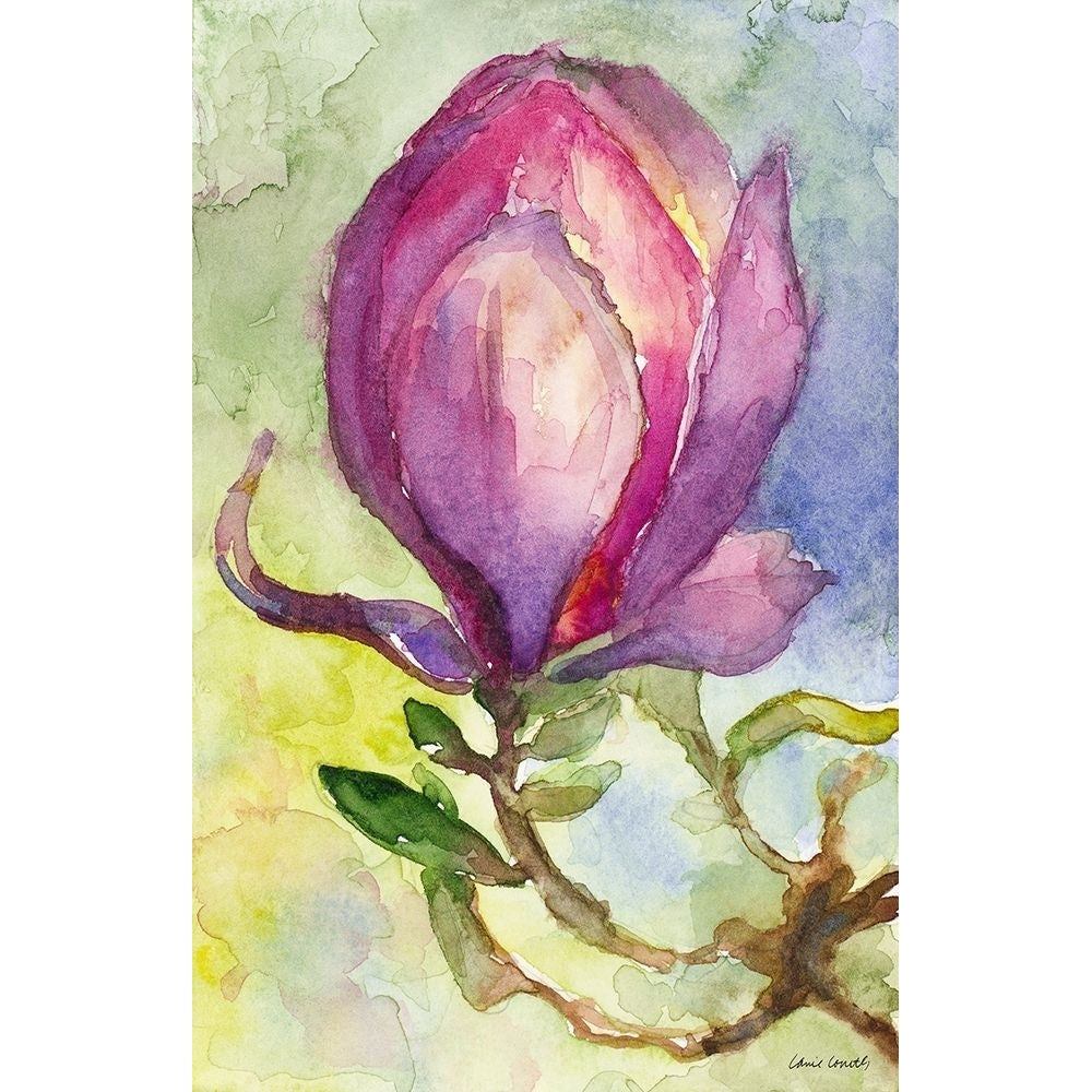 Watercolor Lavender Floral III Poster Print by Lanie Loreth Image 1