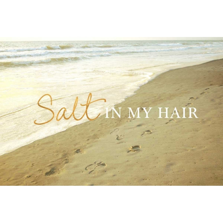 Salt in my Hair Poster Print by Gail Peck Image 1