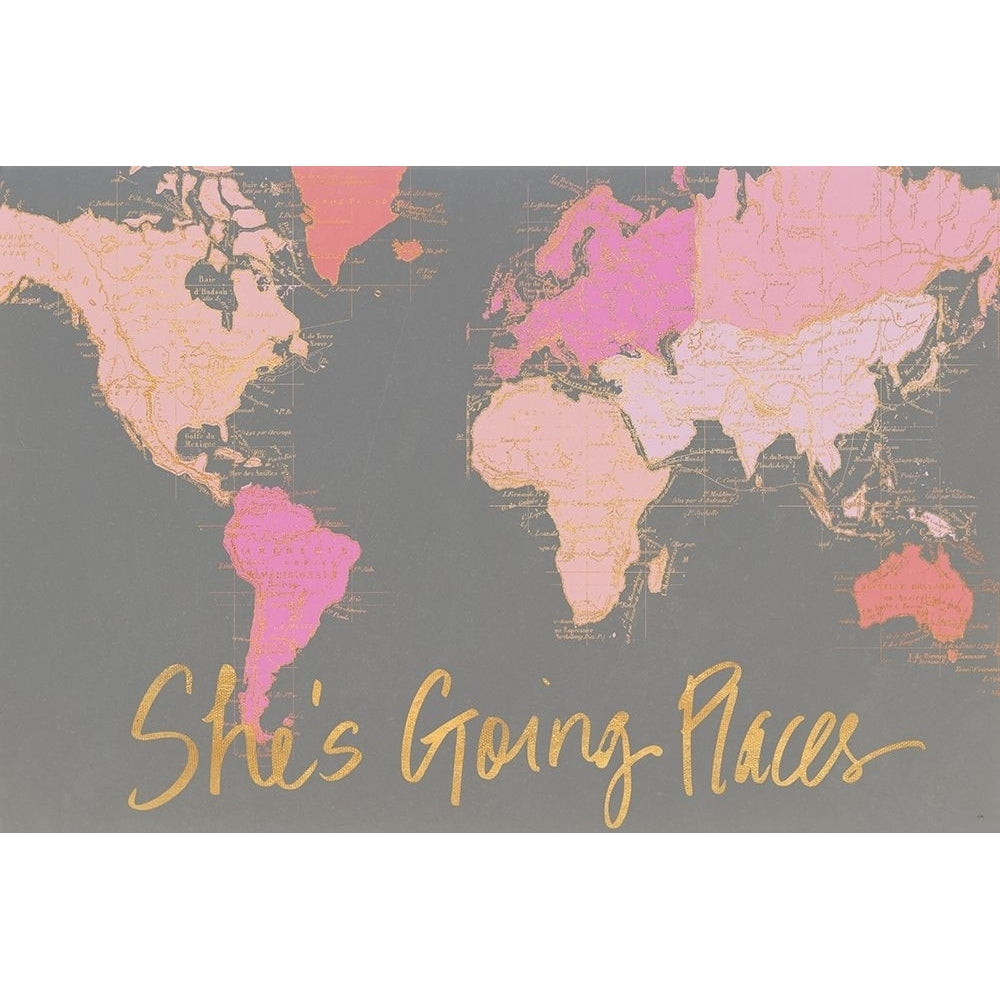 Shes Going Places Poster Print by Elizabeth Medley Image 1