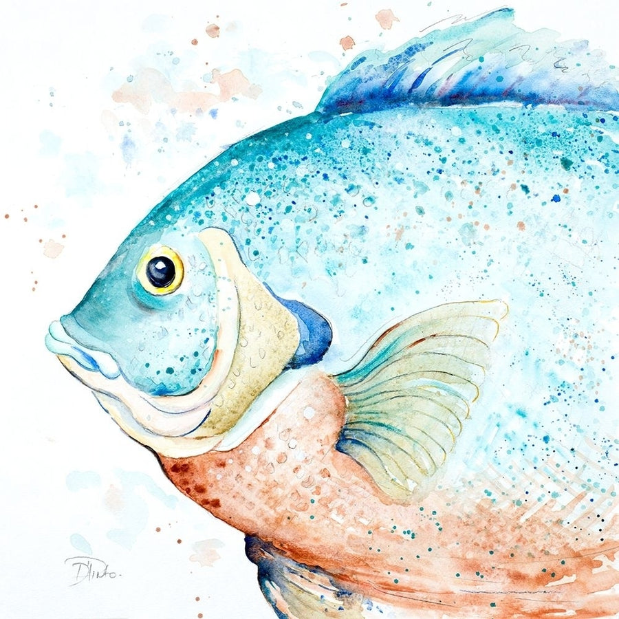 Water Fish Poster Print by Patricia Pinto Image 1