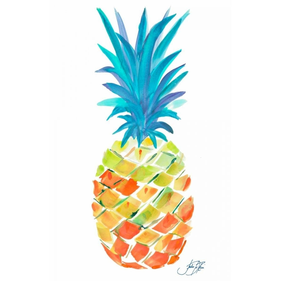 Punchy Pineapple II Poster Print by Julie DeRice Image 1