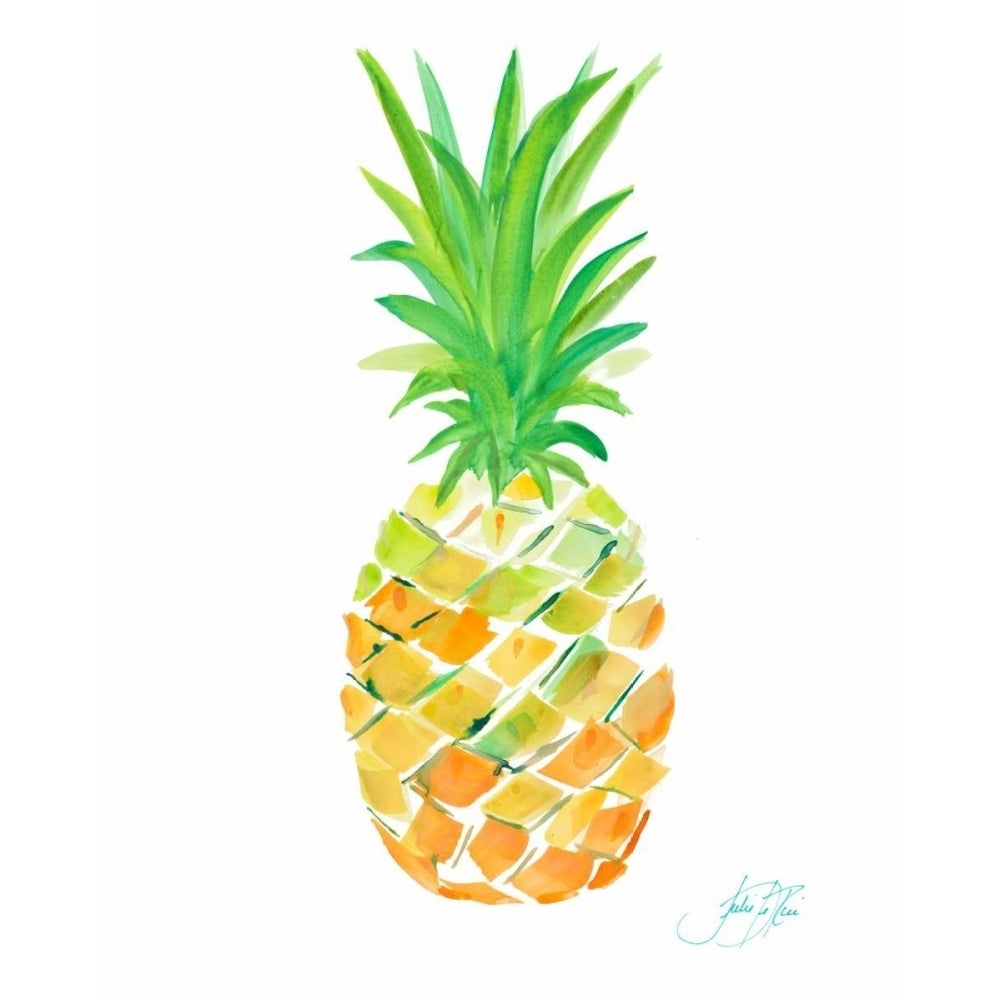 Pineapple II Poster Print by Julie DeRice Image 1