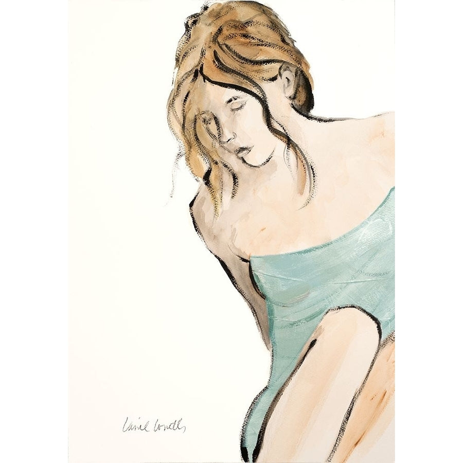 Contemplative Woman II Poster Print by Lanie Loreth Image 1