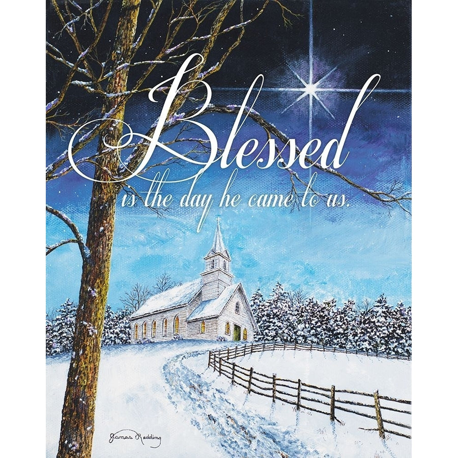 Blessed Church Poster Print by James Redding Image 1