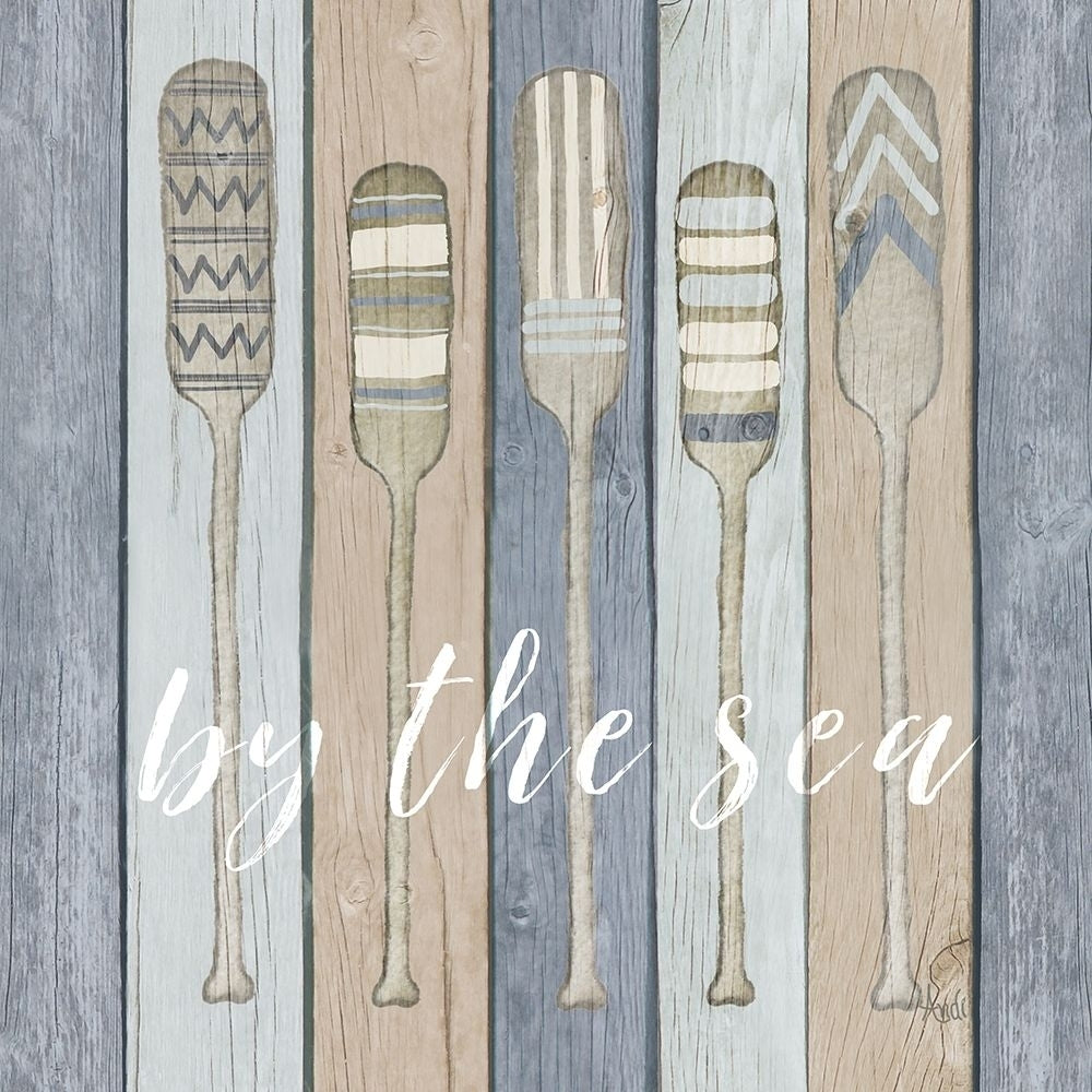 Oars by the Sea Poster Print by Andi Metz Image 1