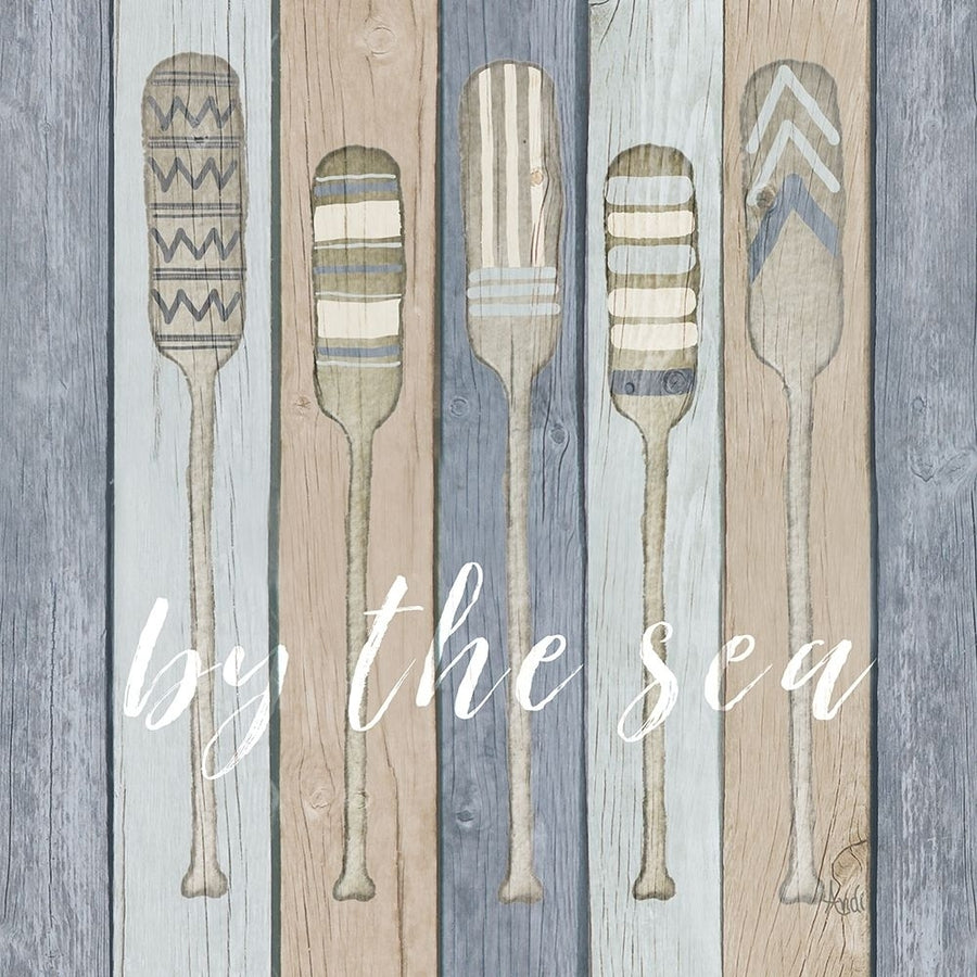 Oars by the Sea Poster Print by Andi Metz Image 1