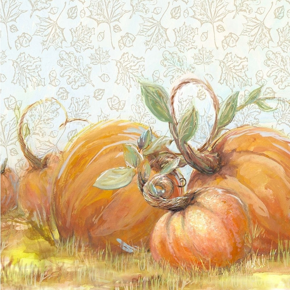 Autumn Pumpkin Patch I Poster Print by Diannart Image 1